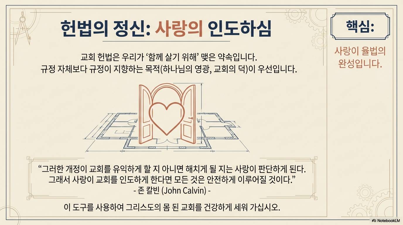 슬라이드 15: 헌법의 정신: 사랑의 인도하심