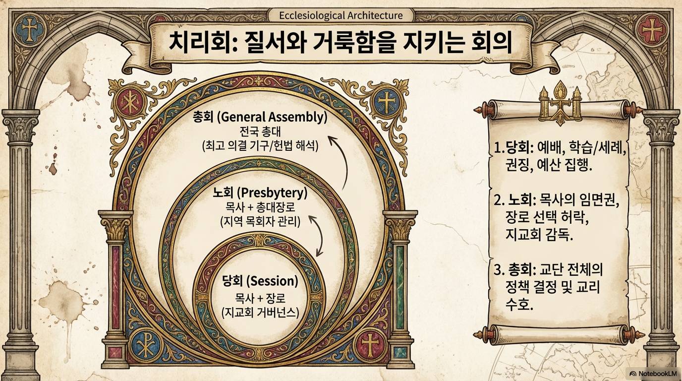 슬라이드 9: 치리회: 질서와 거룩함을 지키는 회의